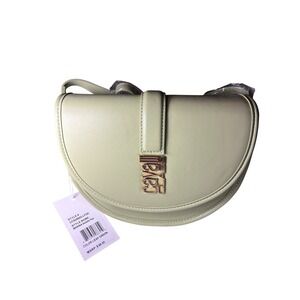Cavalli Class Marina Saddle Flap Crossbody Bag Leaf Green MSRP $98.00
